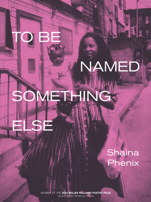 cover image of To Be Named Something Else